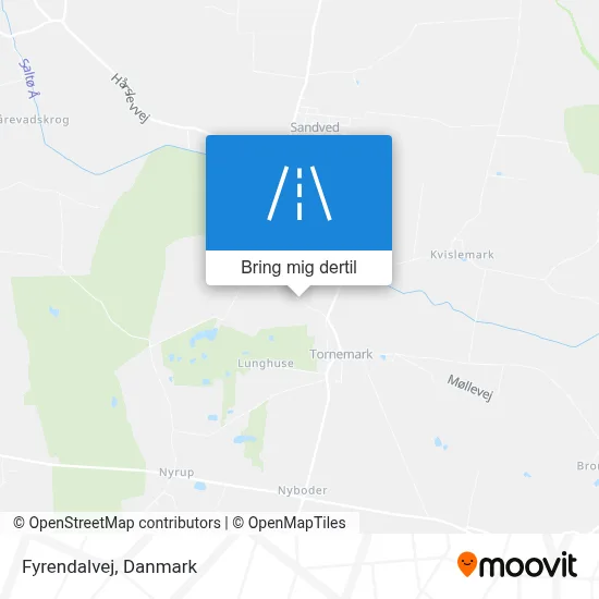 Fyrendalvej kort