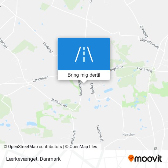 Lærkevænget kort