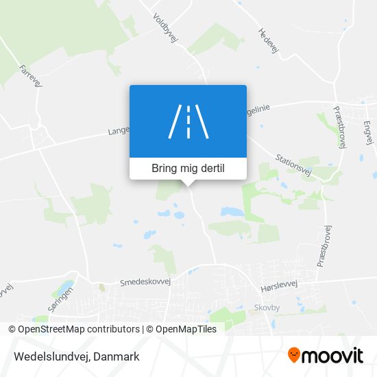 Wedelslundvej kort