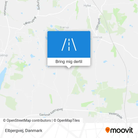 Elbjergvej kort