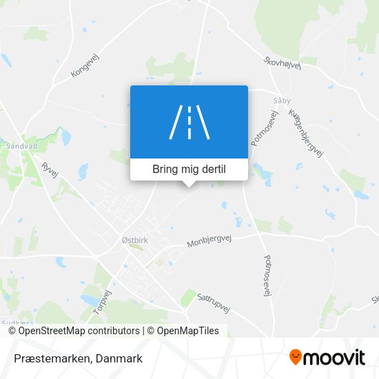 Præstemarken kort