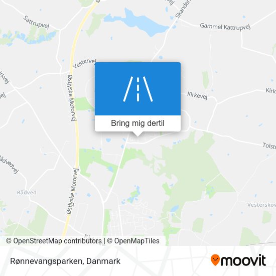 Rønnevangsparken kort