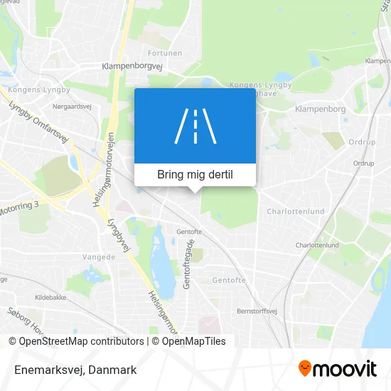 Enemarksvej kort