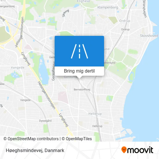 Høeghsmindevej kort