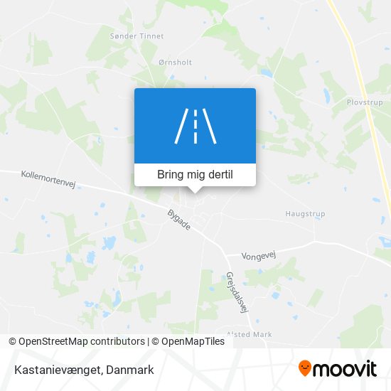 Kastanievænget kort