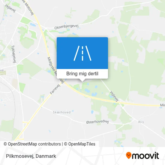 Pilkmosevej kort