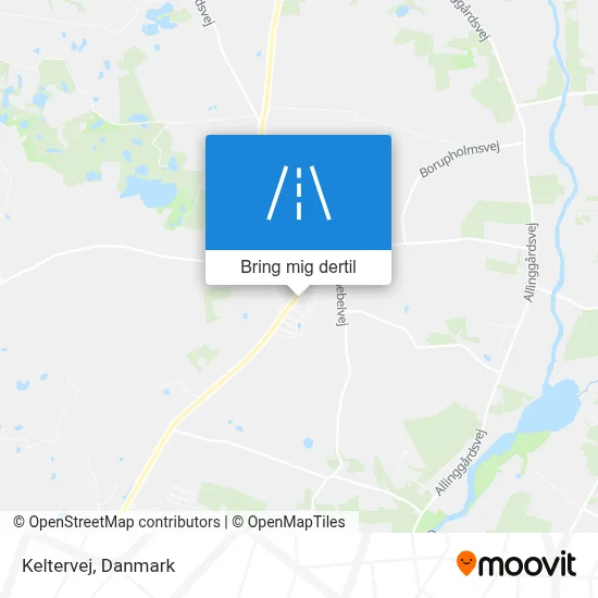 Keltervej kort