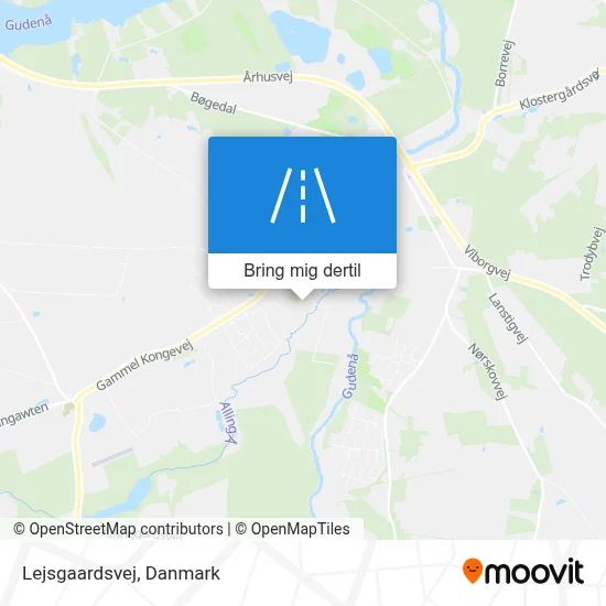Lejsgaardsvej kort