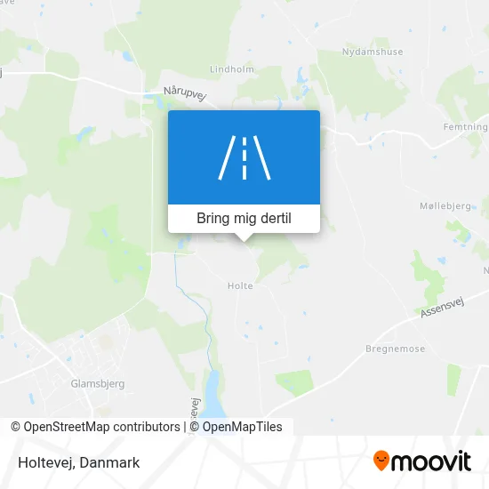 Holtevej kort