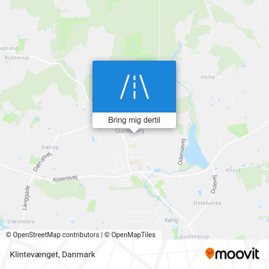 Klintevænget kort