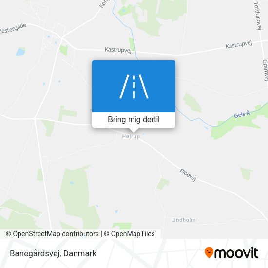 Banegårdsvej kort