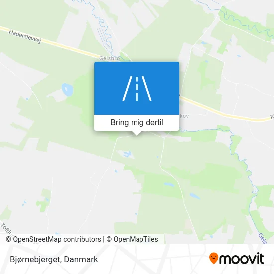 Bjørnebjerget kort