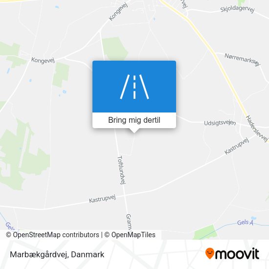 Marbækgårdvej kort