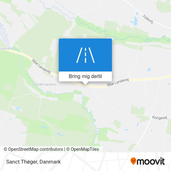Sanct Thøger kort