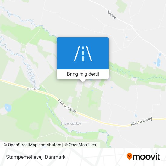 Stampemøllevej kort