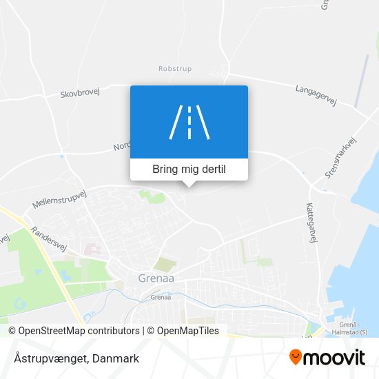 Åstrupvænget kort