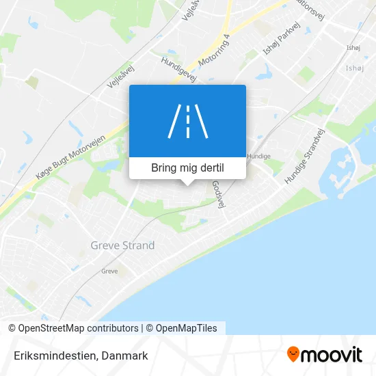 Eriksmindestien kort