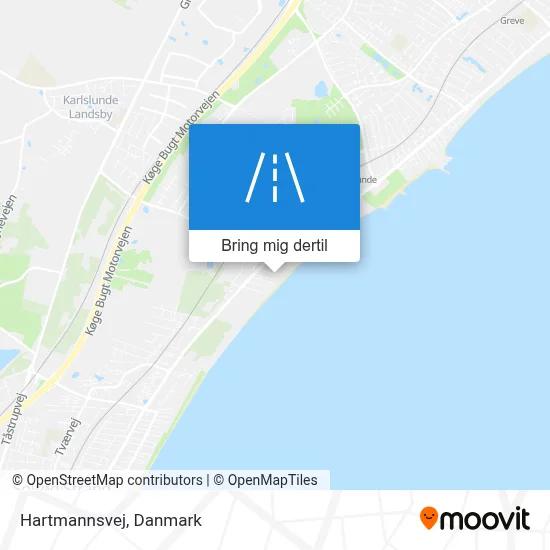 Hartmannsvej kort