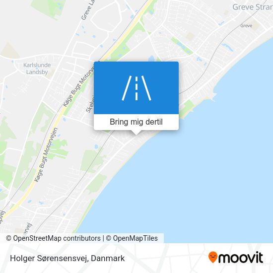 Holger Sørensensvej kort