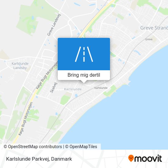 Karlslunde Parkvej kort