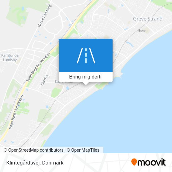Klintegårdsvej kort