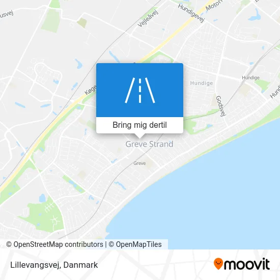 Lillevangsvej kort