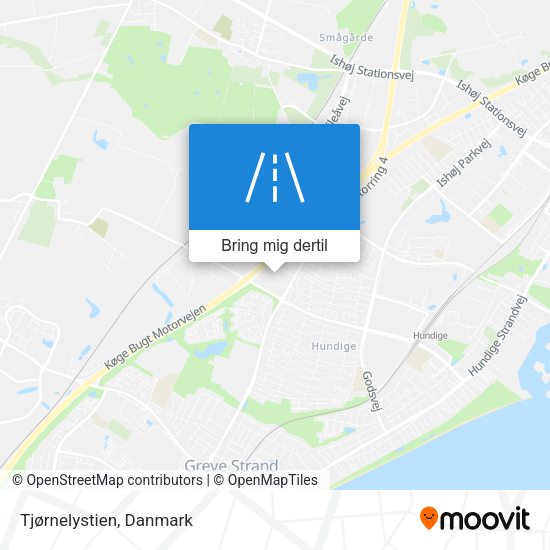 Tjørnelystien kort