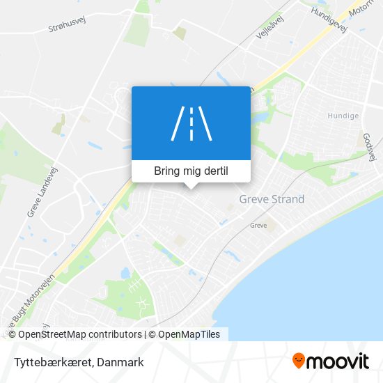 Tyttebærkæret kort