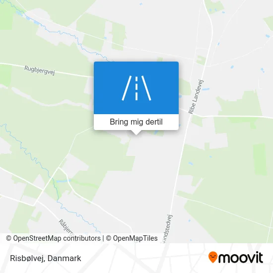Risbølvej kort
