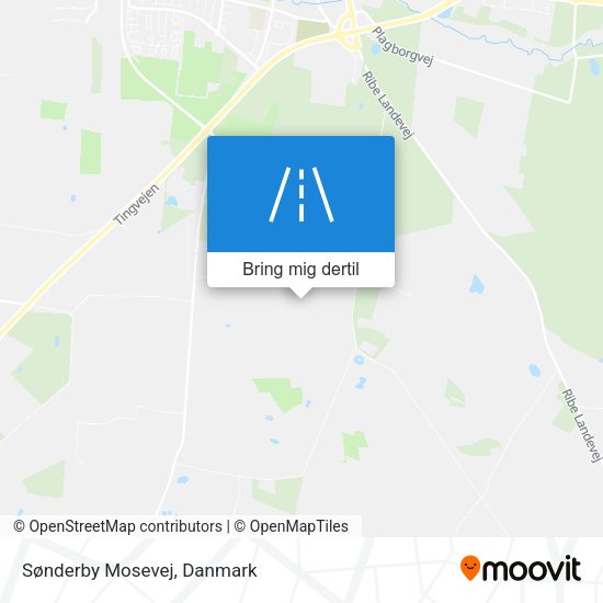 Sønderby Mosevej kort