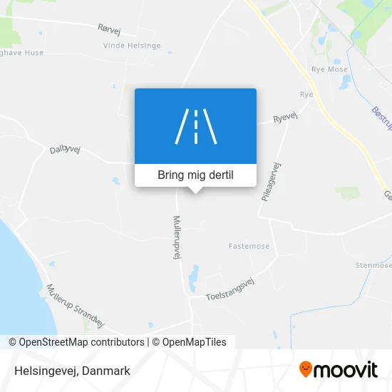 Helsingevej kort