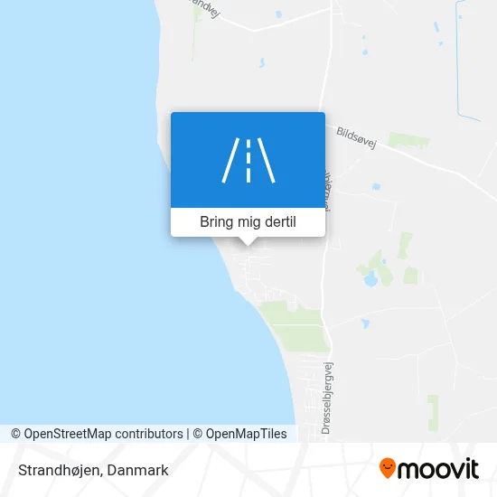 Strandhøjen kort