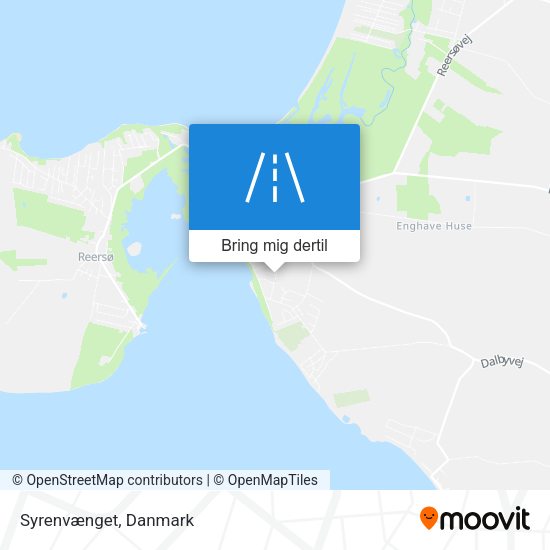 Syrenvænget kort