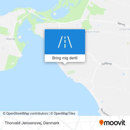 Thorvald Jensensvej kort