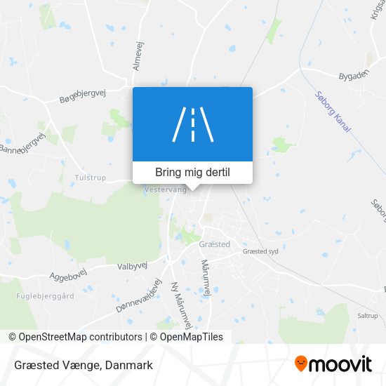 Græsted Vænge kort
