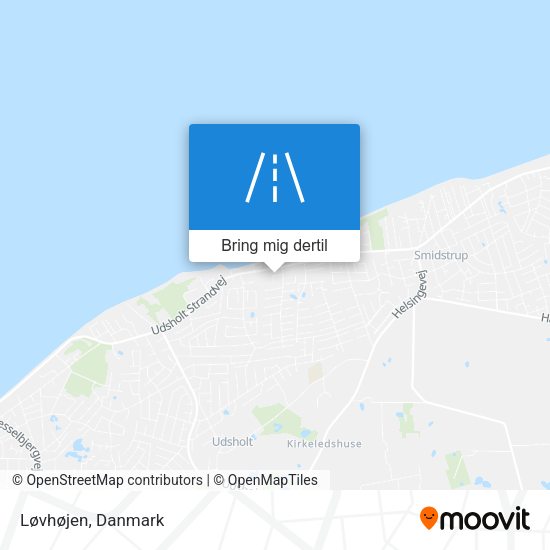 Løvhøjen kort