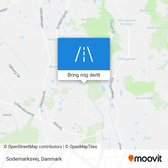 Sodemarksvej kort