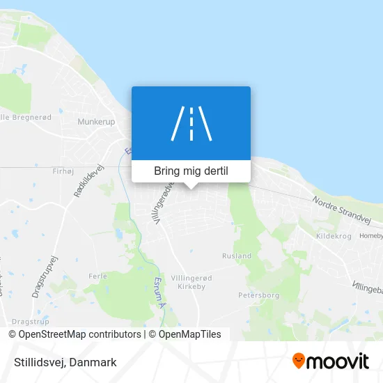 Stillidsvej kort