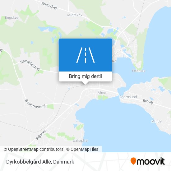 Dyrkobbelgård Allé kort