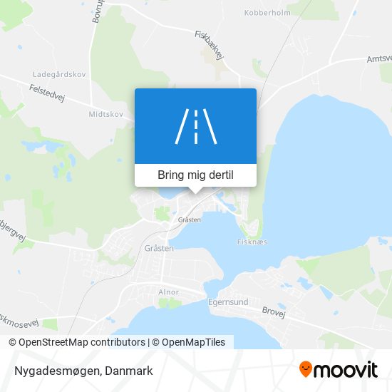 Nygadesmøgen kort