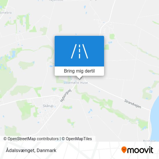 Ådalsvænget kort