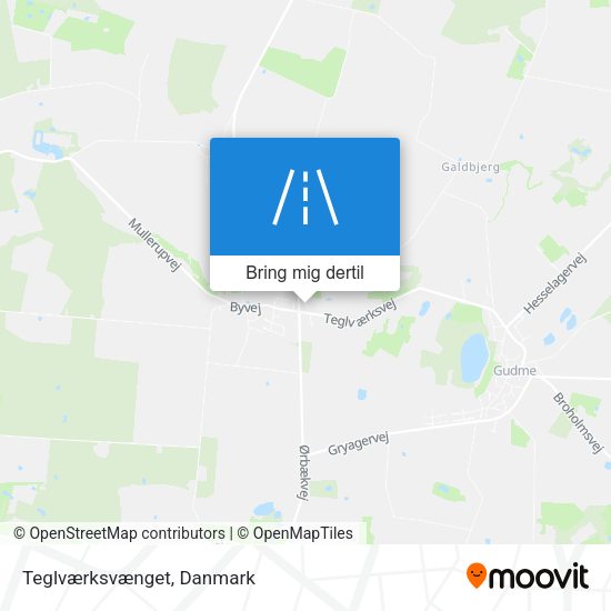 Teglværksvænget kort