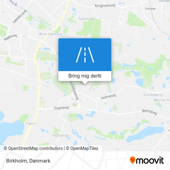 Birkholm kort