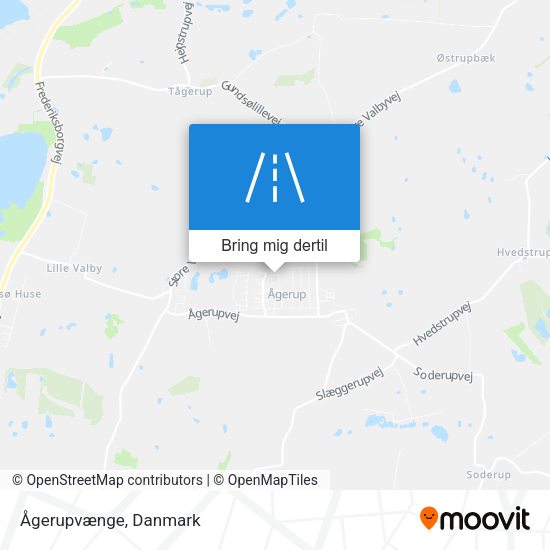 Ågerupvænge kort