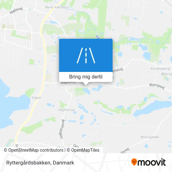 Ryttergårdsbakken kort