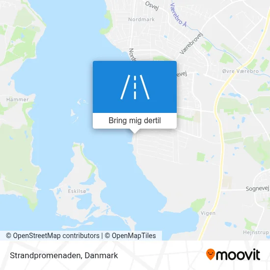 Strandpromenaden kort