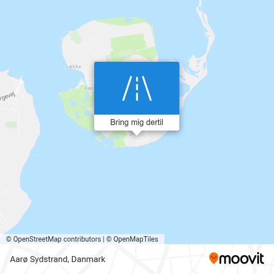 Aarø Sydstrand kort