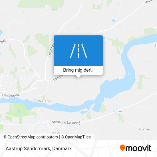 Aastrup Søndermark kort