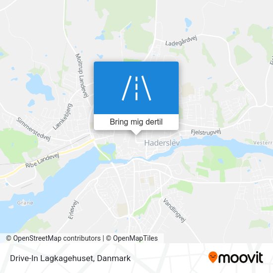 Drive-In Lagkagehuset kort