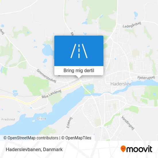Haderslevbanen kort